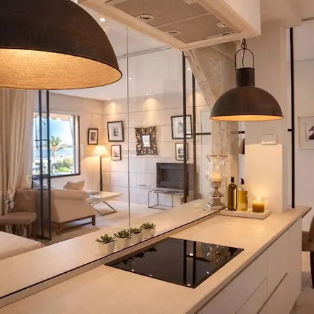 Palm Paradise # Luxe - Vue - Port Et A Pied Apartamento Cannes